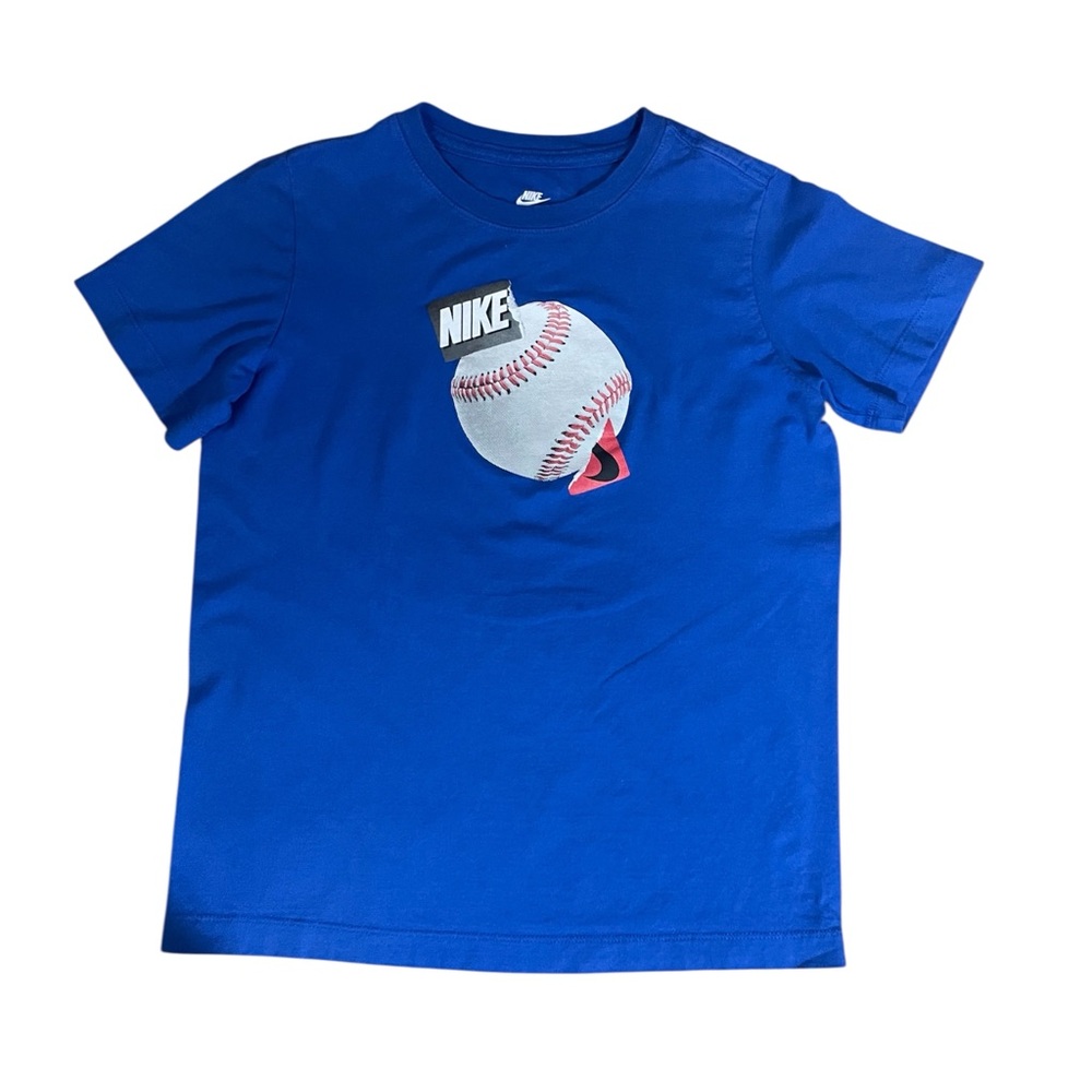 Nike Kids Royal Blue Baseball Tee